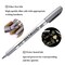 8 Pieces Metallic Marker Pens, Gold and Silver Metallic Permanent Markers for Artist Illustration, Crafts, Gift Card Making, Scrapbooking, Fabric, DIY Photo Album, Value